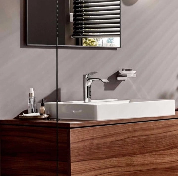 Смесител за мивка Vivenis 110 стоящ ComfortZone 110 хром HANSGROHE